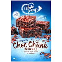 White Wings Chocolate Chunk Brownies