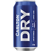Carlton Dry Cans 375mL