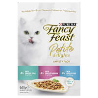Purina Fancy Feast Adult Pet Food Petite Delight Tuna Salmon Cod