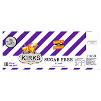 Kirks Sugar Free Pasito Passionfruit Multipack Cans Soft Drink 375mL