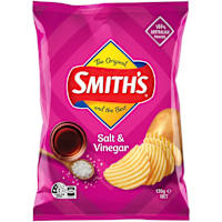 Smith's Crinkle Cut Potato Chips Salt & Vinegar