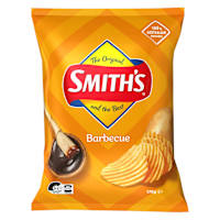 Smith's Crinkle Cut Potato Chips Barbecue