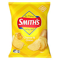 Smith's Crinkle Cut Cheese & Onion Potato Chips
