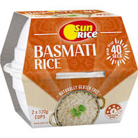 SunRice Basmati Rice Cups