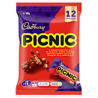 Cadbury Picnic Chocolate Sharepack 180g