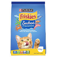 PURINA FRISKIES Adult Seafood Sensations Dry Cat Food