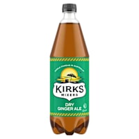 Kirks Club Dry Ginger Ale Bottle