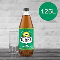 Kirks Club Dry Ginger Ale Bottle