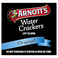 Arnott's Water Cracker Original