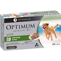 Optimum Adult Lamb & Rice Wet Dog Food