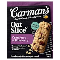 Carman's Oat Slice Cranberry & Blueberry