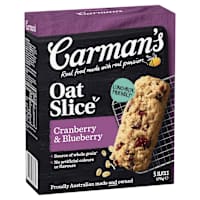 Carman's Oat Slice Cranberry & Blueberry