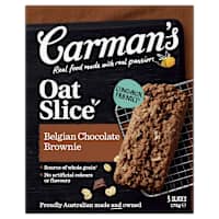 Carman's Oat Slice Belgian Chocolate Brownie