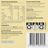 Black & Gold Smoked Oysters