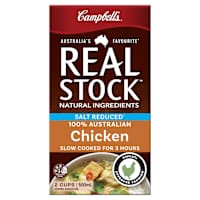 Campbell's Real Chicken Liquid Stock Salt Reduced