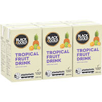Black & Gold Tropical Fruit Drink