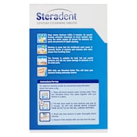 Steradent Active Plus Denture Cleansing Tablets