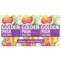 Golden Circle Golden Pash Fruit Drink Multipack Poppers