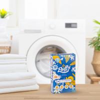 Fluffy Tumble Dryer Sheets Field Flowers Long Lasting Fragrance