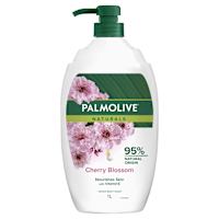 Palmolive Naturals Milk & Cherry Blossom Body Wash with Moisturising Milk 0% Parabens Recyclable