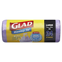 Glad Bag Wavetop Colour Large