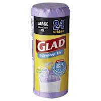 Glad Bag Wavetop Colour Large