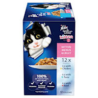 Felix As Good As It Looks Kitten Menus