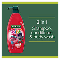 Palmolive Kids 3 In 1 Bodywash Shampoo & Conditioner Strawberry
