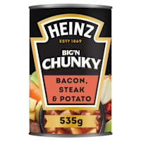 Heinz Big N Chunky Canned Soup Bacon Steak & Potato