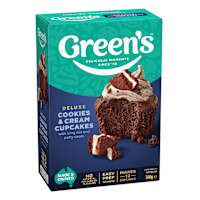 Green's Cookies & Cream Cupcakes Mix
