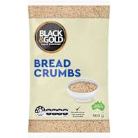 Black & Gold Bread Crumbs