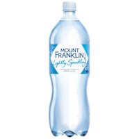 Mount Franklin Lightly Sparkling Water Natural Bottle