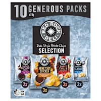 Red Rock Deli Style Potato Chips Selection