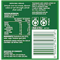 John West Passionfruit Pulp In Syrup