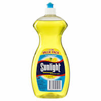 Sunlight Dishwashing Liquid Natural Lemon
