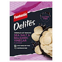 Fantastic Delites Snacks Sea Salt & Balsamic Vinegar