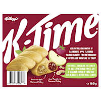 Kellogg's K-Time Baked Twists Raspberry & Apple Flavour
