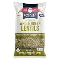 McKenzie's Lentils Whole Green