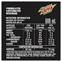 Mountain Dew Energised Bottle