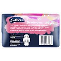 Libra Extra Pads Super With Wings