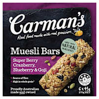 Carman's Super Berry Muesli Bars