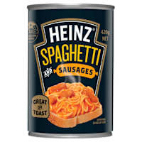 Heinz Spaghetti & Sausages & Tomato Sauce