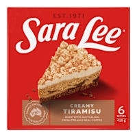 Sara Lee Dessert Tiramisu