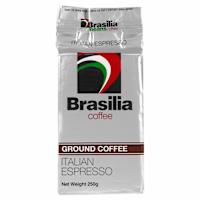 Brasilia Ground Coffee Italian Espresso