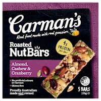 Carman's Almond, Cashew & Cranberry Nut Bars