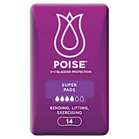 Poise Pads Super