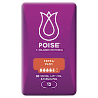 Poise Incontinence Pads Extra Absorbency