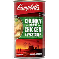 Campbell's Chunky Canned Soup Roast Chicken & Vegetable