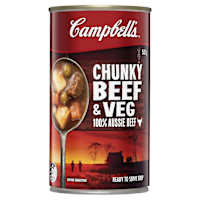 Campbell's Chunky Canned Soup Beef Hearty & Filling