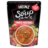 Heinz Soup Of The Day Tomato Vegetable And Lentil